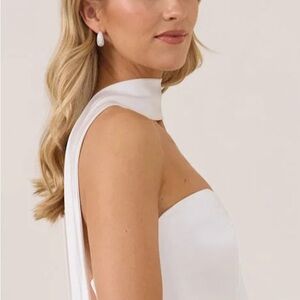 Park & Fifth Cream Scarf